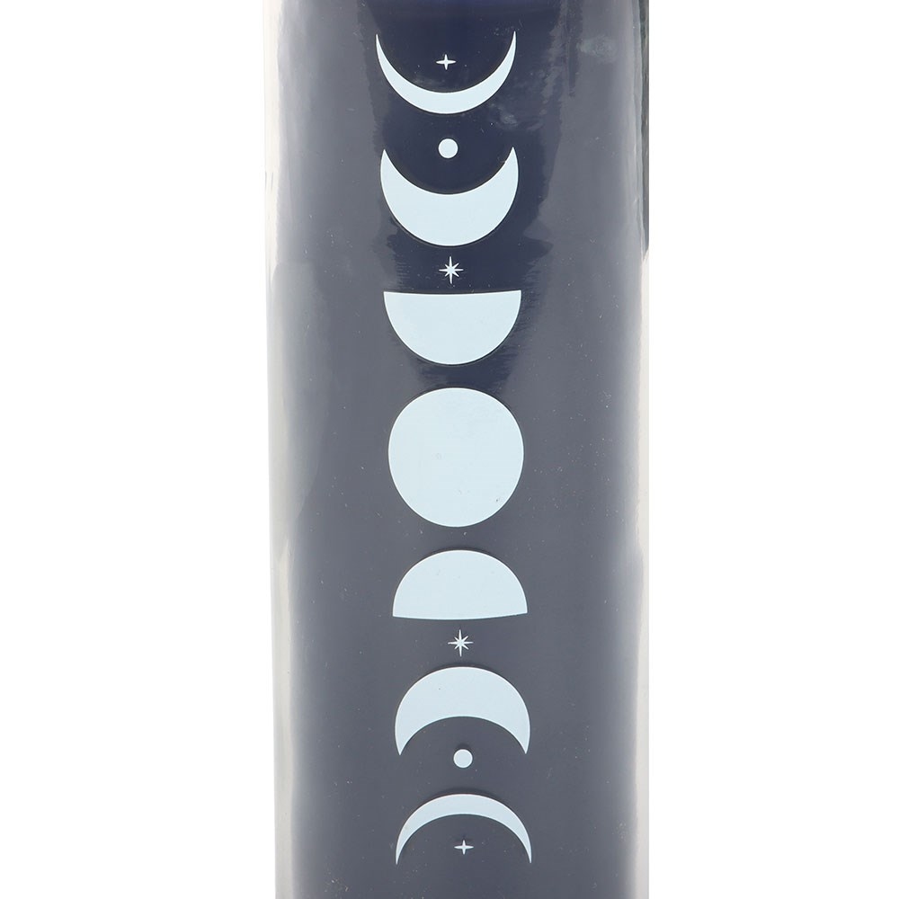 Something Different - Blue Moon Phase Fig & Vanilla Scented Glass Tube Scented Candle - Blue
